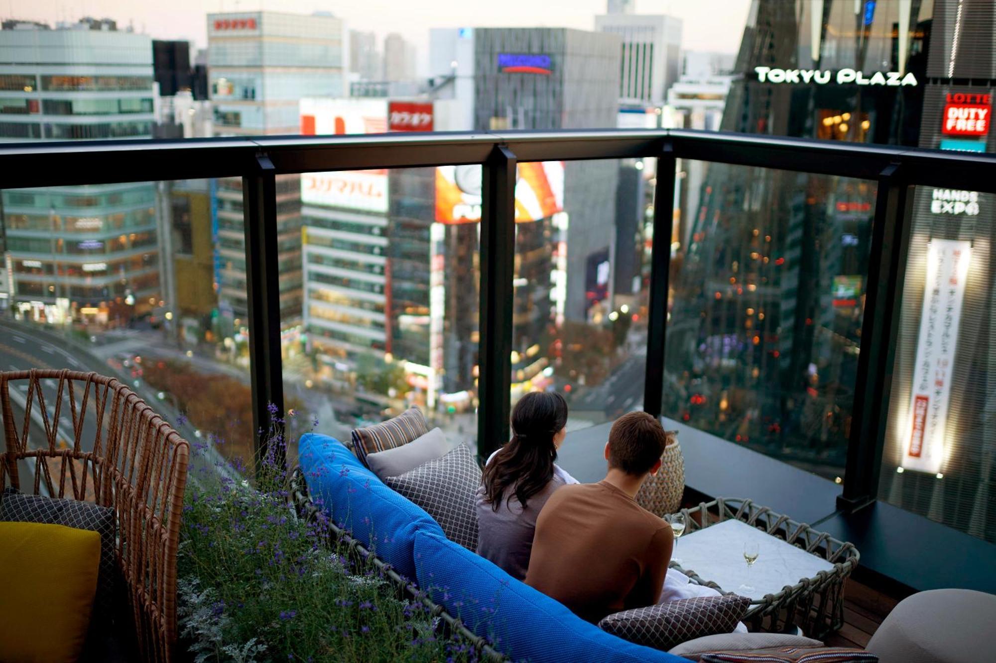 The Gate Hotel Tokyo By Hulic Eksteriør bilde View from the Sky Bar