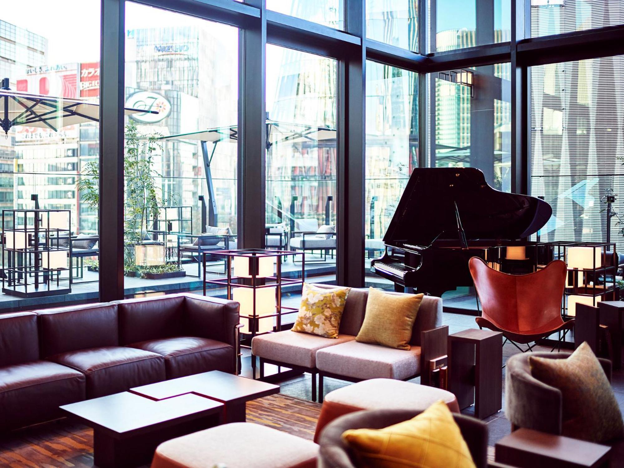 The Gate Hotel Tokyo By Hulic Eksteriør bilde The lounge at the hotel