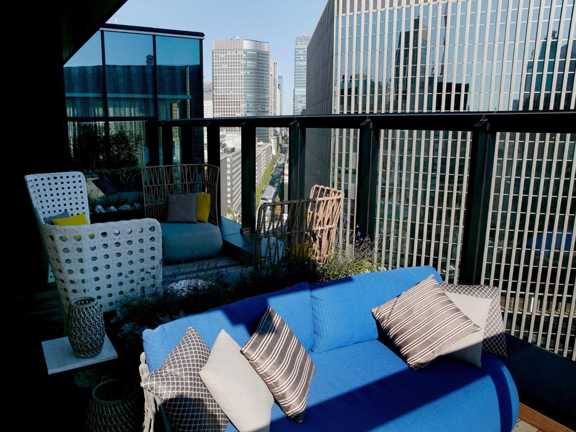 The Gate Hotel Tokyo By Hulic Eksteriør bilde A balcony in a condominium in Japan